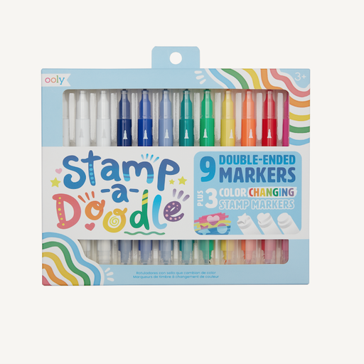 Only Stamp-A-Doodle Double Ended Markers, Set of 12
