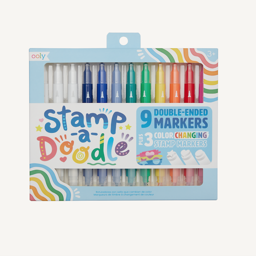 OOLY Stamp-A-Doodle Double Ended Markers
