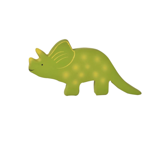 TIKIRI Baby Triceratops Rubber Toy