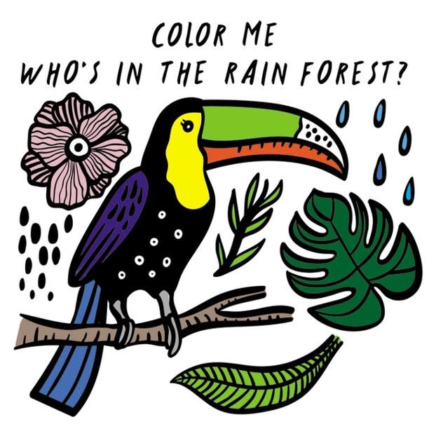 Quarto Books Color Me: Who's In The Rainforest