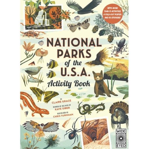 HACHETTE MUDPUPPY National Parks Of The Usa Activity Book