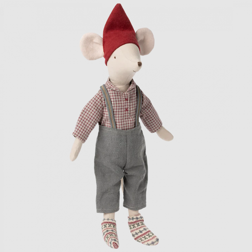 MAILEG Christmas Mouse, Medium - Boy