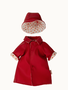 Maileg Rain Coat With Hat - Teddy Mum