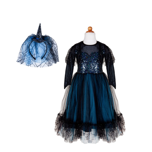 GREAT PRETENDERS Luna The Midnight Witch Dress And Headband