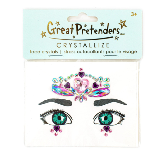 Great Pretenders Face Crystals - Hearts