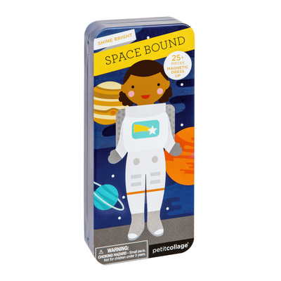 PETIT COLLAGE Space Bound Shine Bright Magnetic Play Set