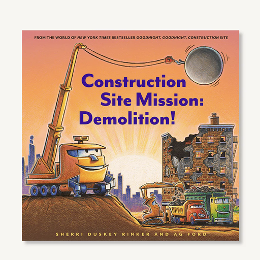 CHRONICLE BOOKS CONSTRUCTION SITE MISSION DEMOLITION!