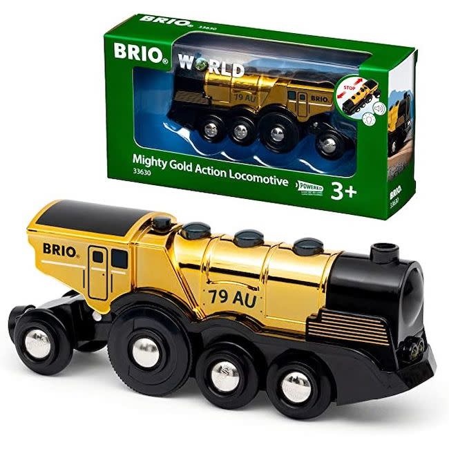 Brio Mighty Golden Action Locomotive