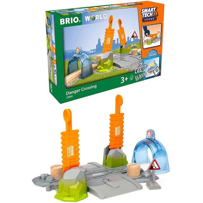 Let Kids Take the Lead with Brio's Smart Tech Sound Danger Crossing Toy -  Bellaboo