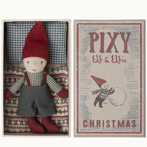 MAILEG Pixy Elf In Matchbox