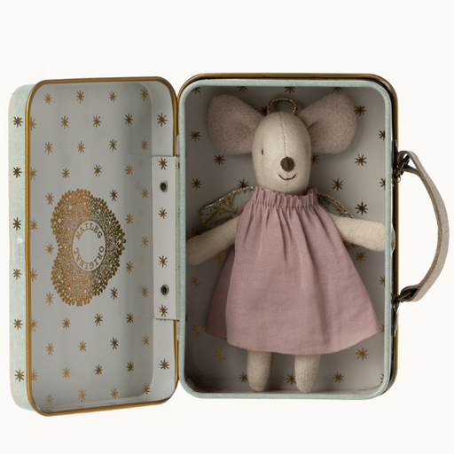 Maileg Angel Mouse In Suitcase