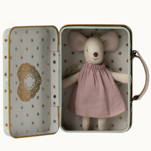 MAILEG Angel Mouse In Suitcase