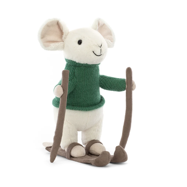 JELLYCAT Merry Mouse Skiing
