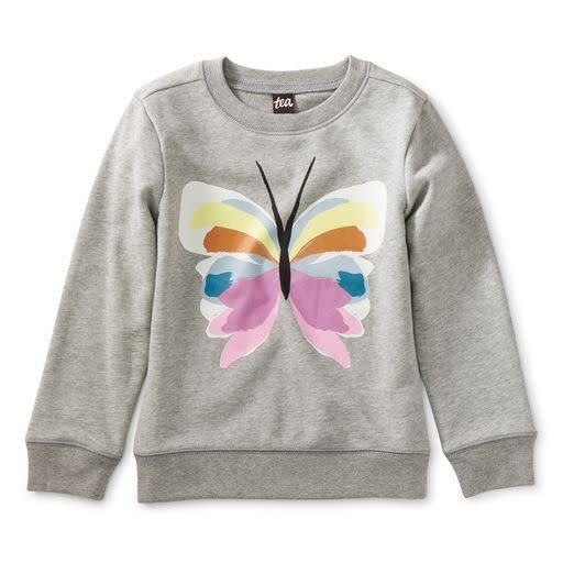 Tea Painted Butterfly Popover