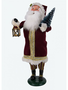 Byers' Choice Maroon Santa
