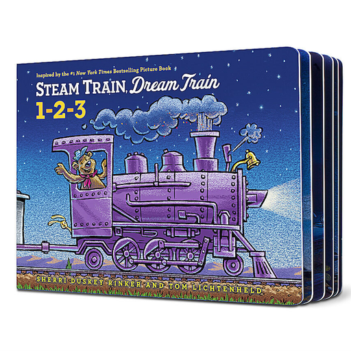 HACHETTE MUDPUPPY Steam Train, Dream Train 1-2-3