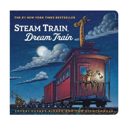 HACHETTE MUDPUPPY Steam Train, Dream Train Board Book