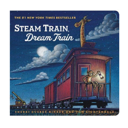Hachette Mudpuppy Steam Train, Dream Train Board Book