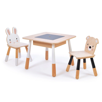 FOREST TABLE AND CHAIRS