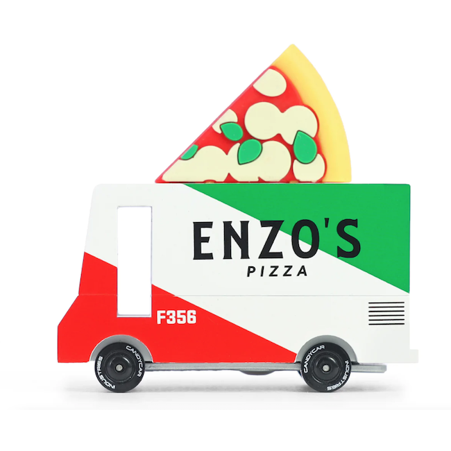 Candylab Toys Pizza Van