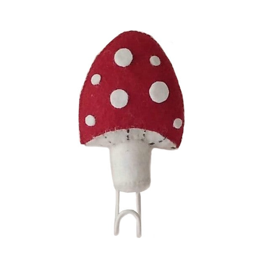 FIONA WALKER Red Mushroom Coat Hook