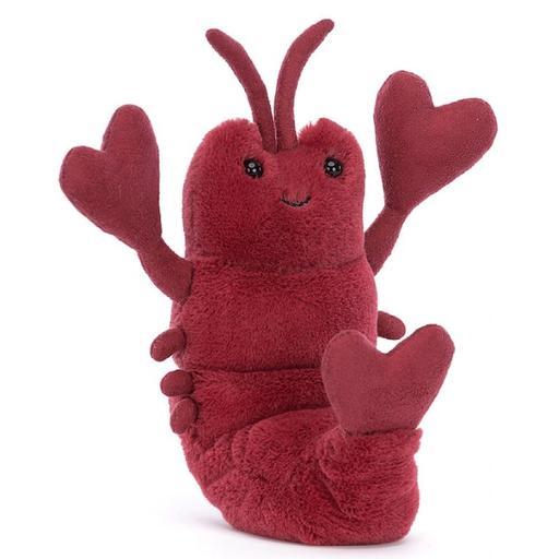 JELLYCAT Love-Me Lobster - H 6" x W 3"