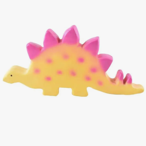 TIKIRI Baby Stegosaurus Natural Organic Rubber Toy
