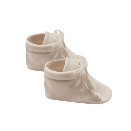 QUINCY MAE BABY BOOTIES | NATURAL
