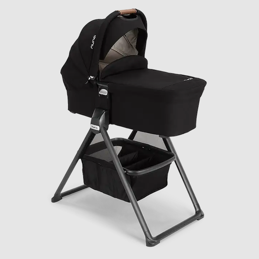 NUNA BABY MIXX SERIES BASSINET AND STAND IN CAVIER