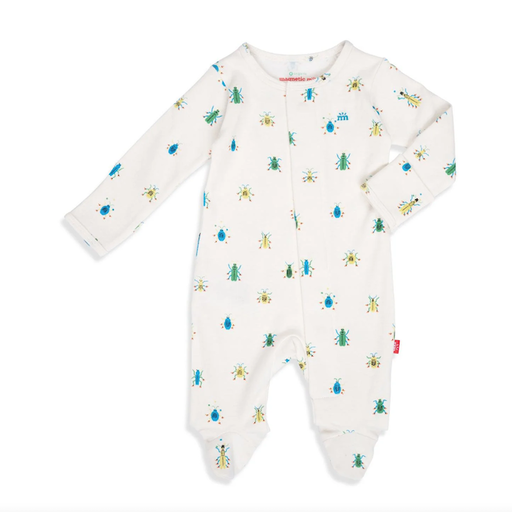 MAGNETIC ME JUST WING IT ORGANIC COTTON MAGNETIC FOOTIE