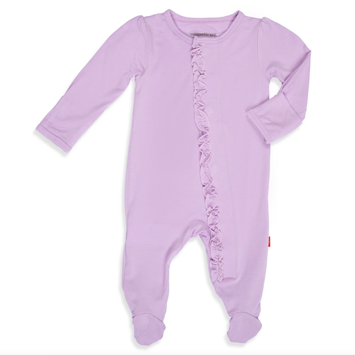 Magnetic Me Enchanted Modal Magnetic Ruffle Footie