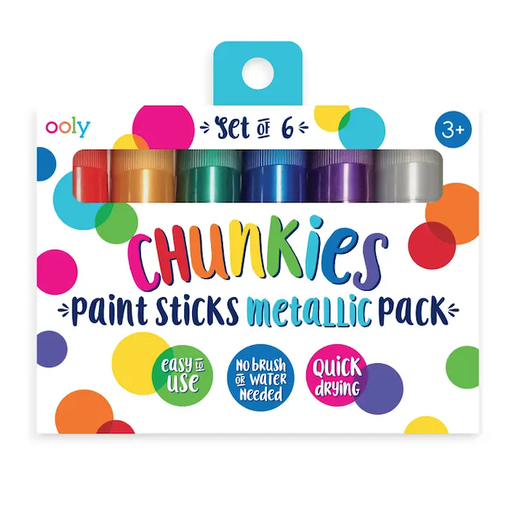 Only Chunkies Paint Sticks - Metallic - Set of 6
