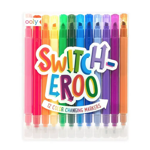 Only Switch-Eroo! Color Changing Markers Set Of 12
