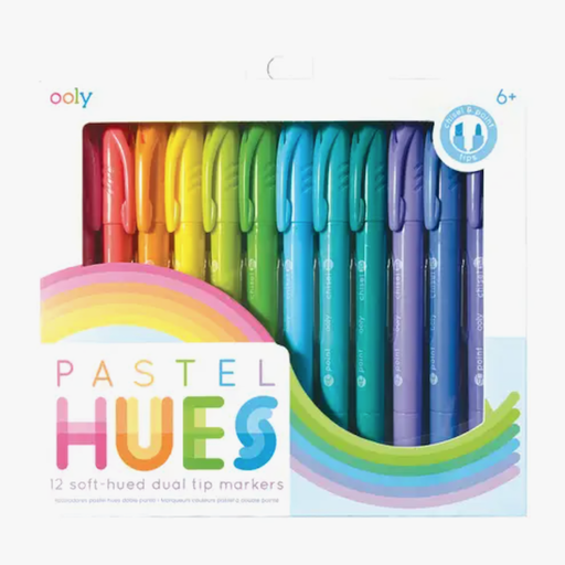 Only Pastel Hues Dual Tip Markers - Set of 12
