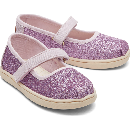 TOMS SHOES Mary Jane Lil Mau Iridescent Shoe