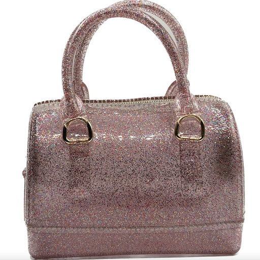 CARRYING KIND Ruby Jelly Bag In Multi Sparkle