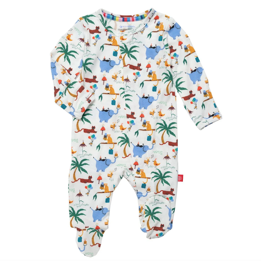 Magnetic Me Party Safari Modal Magnetic Footie Size 9-12