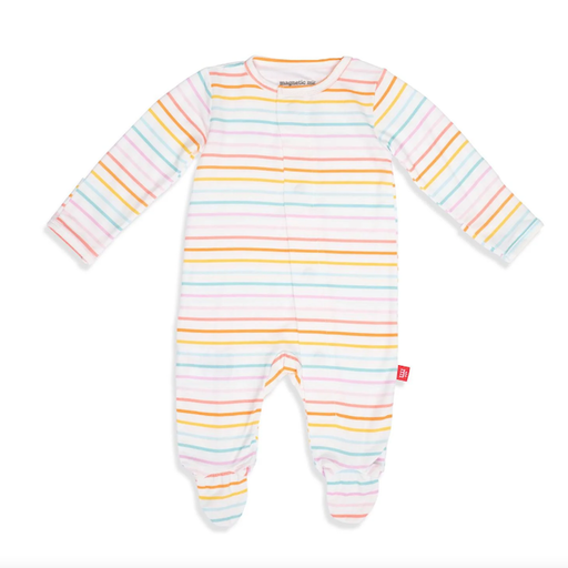 Magnetic Me Candy Stripe Modal Magnetic Parent Favorite Footie