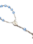 Cherished Moments, LLC Sterling Silver Blue Baby Rosary Gift