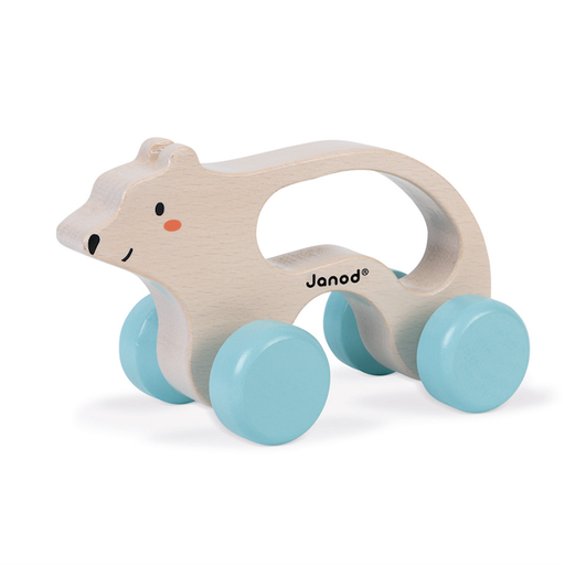 JANOD Push Along Polar Bear