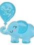 Baby Boy Elephant Shape Balloon 31"
