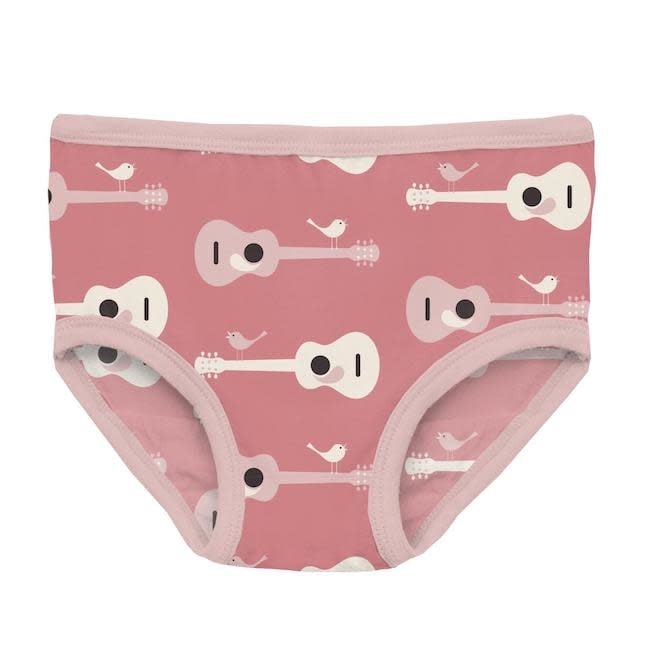 Shop Girls Underwear with Guitar Birds Print by Kickee Pants - Fun and Cute  Accessories for Kids! - Bellaboo