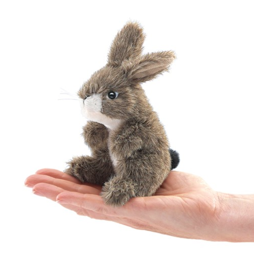 FOLKMANIS Mini Jack Rabbit Finger Puppet