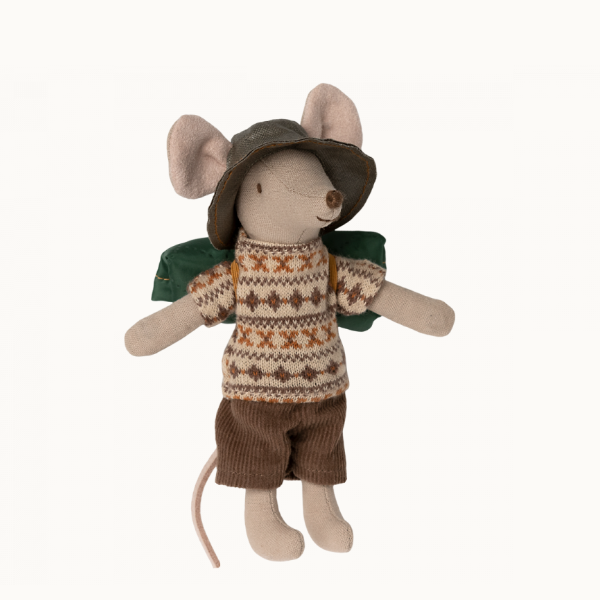 MAILEG Hiker Mouse, Big Brother