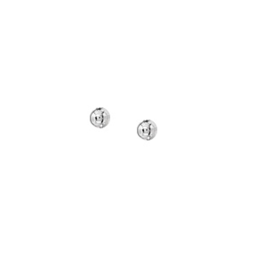 BOMA Sterling Silver 2Mm Ball Post Earrings