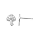 Boma Sterling Silver Mushroom Stud Earrings