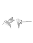 Boma Sterling Silver Humming Bird Stud Earrings