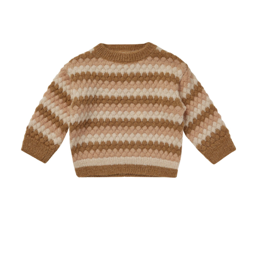 RYLEE & CRU Aspen Sweater In Multi Stripe