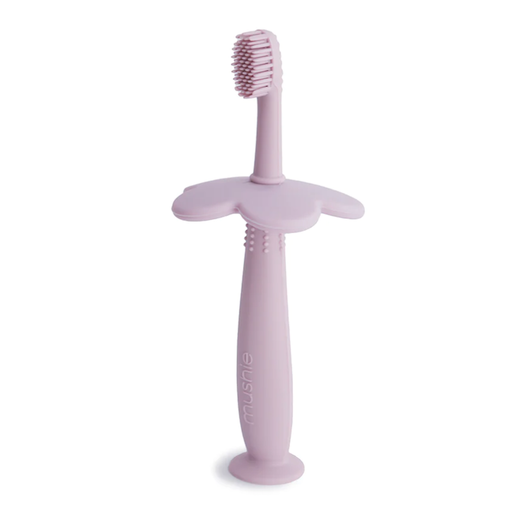 Mushie Flower Training Toothbrush - Soft Lilac