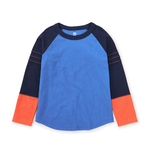 Tea Explorer Colorblock Raglan Top